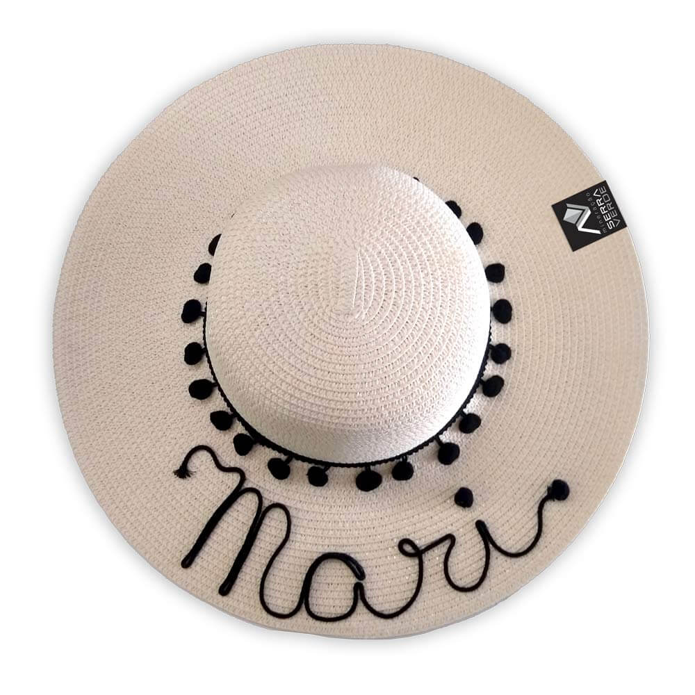 Chapeu de Praia Personalizado com Nome e Logo da Empresa