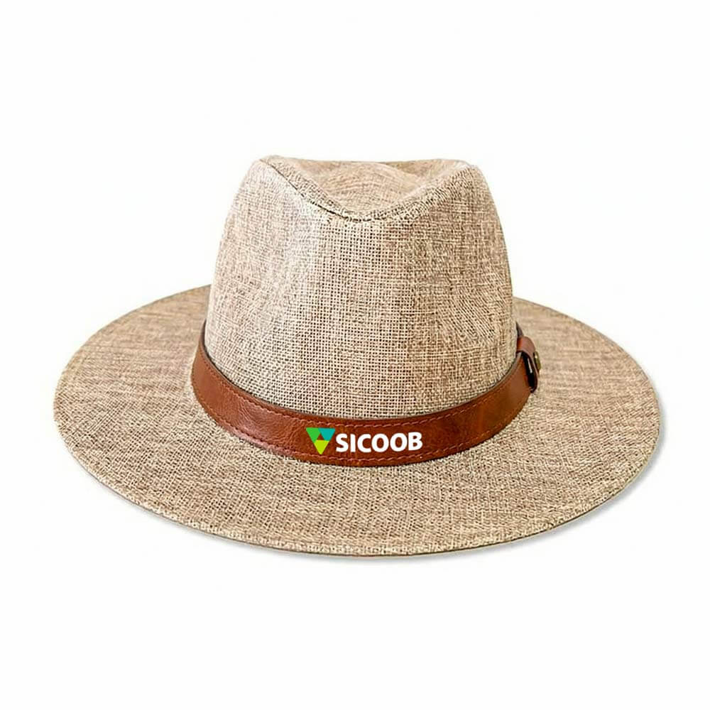 Chapéu Fibra de Bambu Personalizado