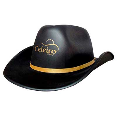 Chapéu modelo Country dourado