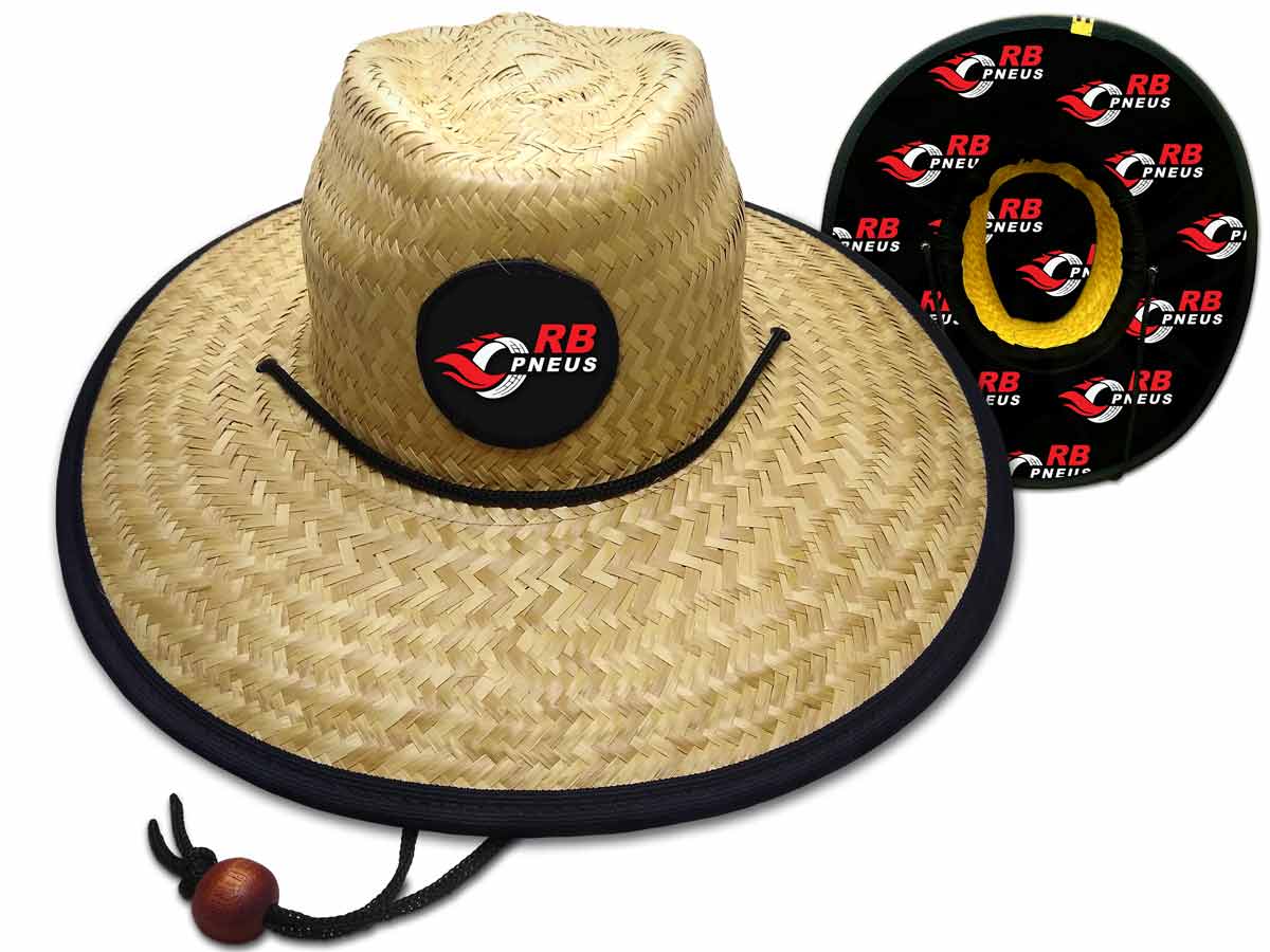 Chapeu Palha personalizado
