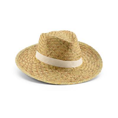 Chapeu Panama de Palha Natural Fita Nao Inclusa