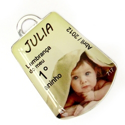 Chav. Chapinha Metálica COD 717 - Brindes Caxias