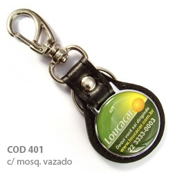Chav. Couro Sintético COD 401 - Brindes Caxias