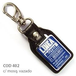 Chav. Couro Sintético COD 402 - Brindes Caxias