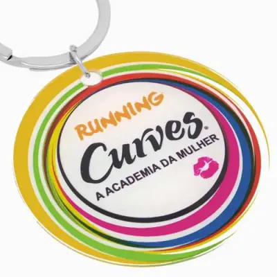 Chaveiro Acrilico ou Metal Com Personalizacao