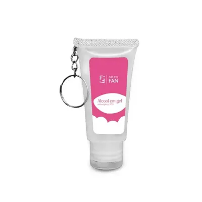 Chaveiro Álcool Gel 70%