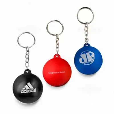 Chaveiro Anti Stress Bolinha Lisa Personalizado