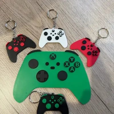 Chaveiro Controle Gamer em Pla