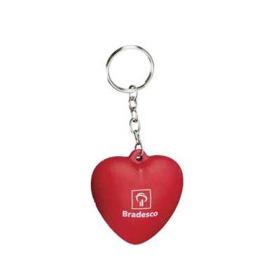 Chaveiro Coracao Vinil Oca Personalizada