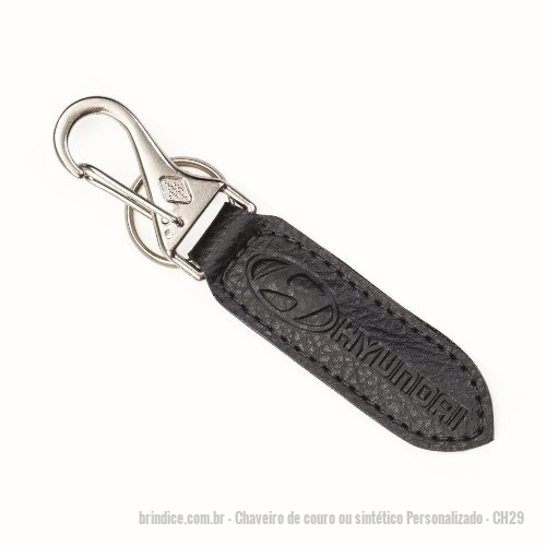 Chaveiro De Couro Ou Sintetico Personalizado