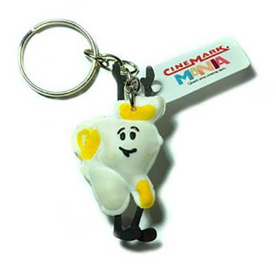 Chaveiro em 3d Formato Pipoca
