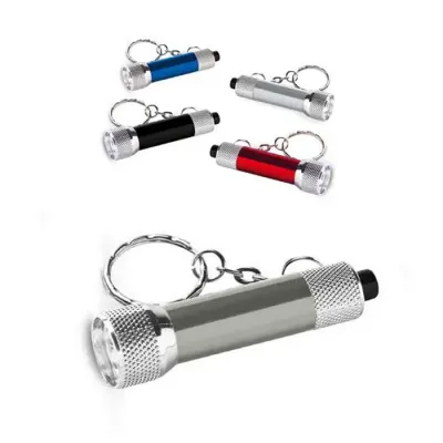 Chaveiro em Aluminio Com 3 Leds