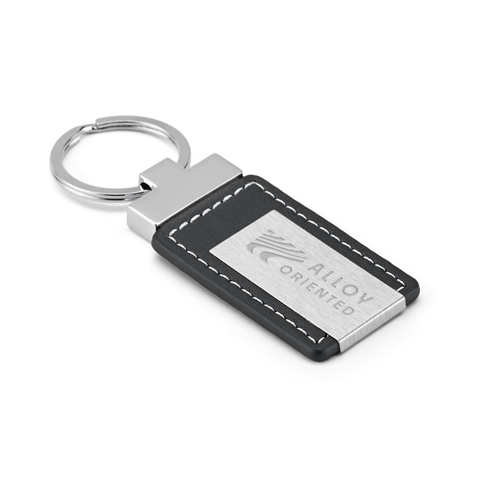 Chaveiro em Couro e Metal Kendal Personalizado