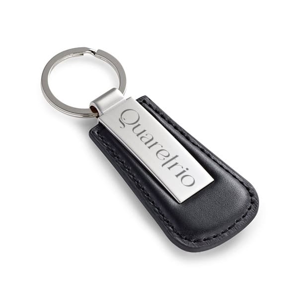 Chaveiro em Couro Sintético e Metal Personalizado