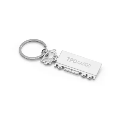 Chaveiro em Metal em Formato de Caminhao