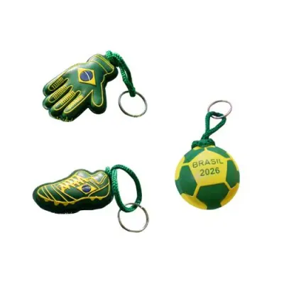 Chaveiro Flutuante Personalizado Copa Latex Tamanho Medio