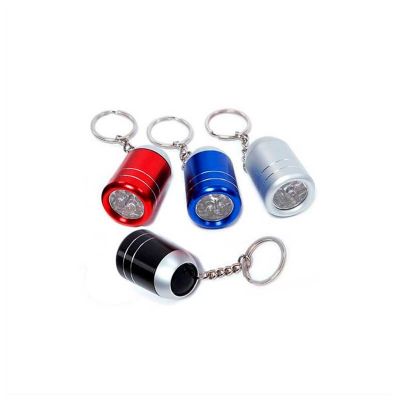 Chaveiro Lanterna Personalizado Feito em Metal Acompanha 2 Pilhas Alcalinas aa e Tem Personalizac
