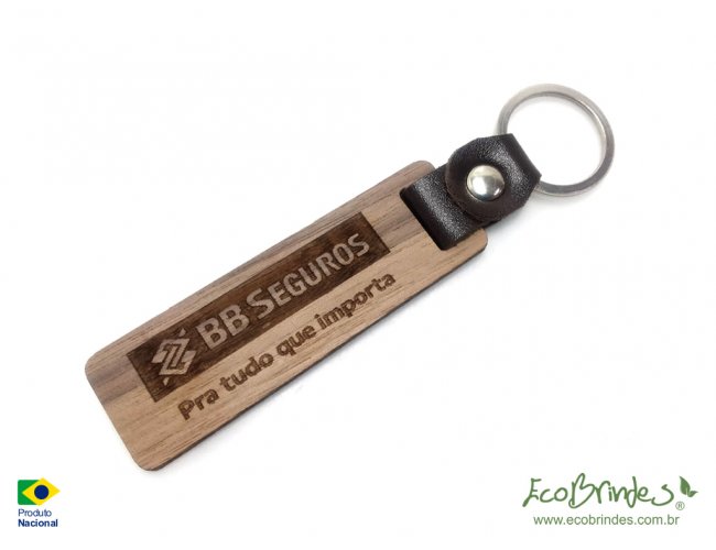 Chaveiro Madeira Slim