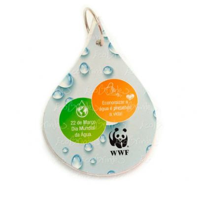 Chaveiro Mdf Gota