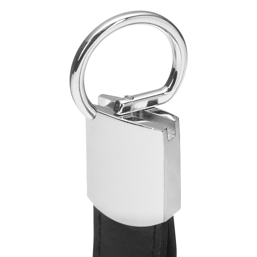 Chaveiro Metal com Couro Personalizado — foto 4