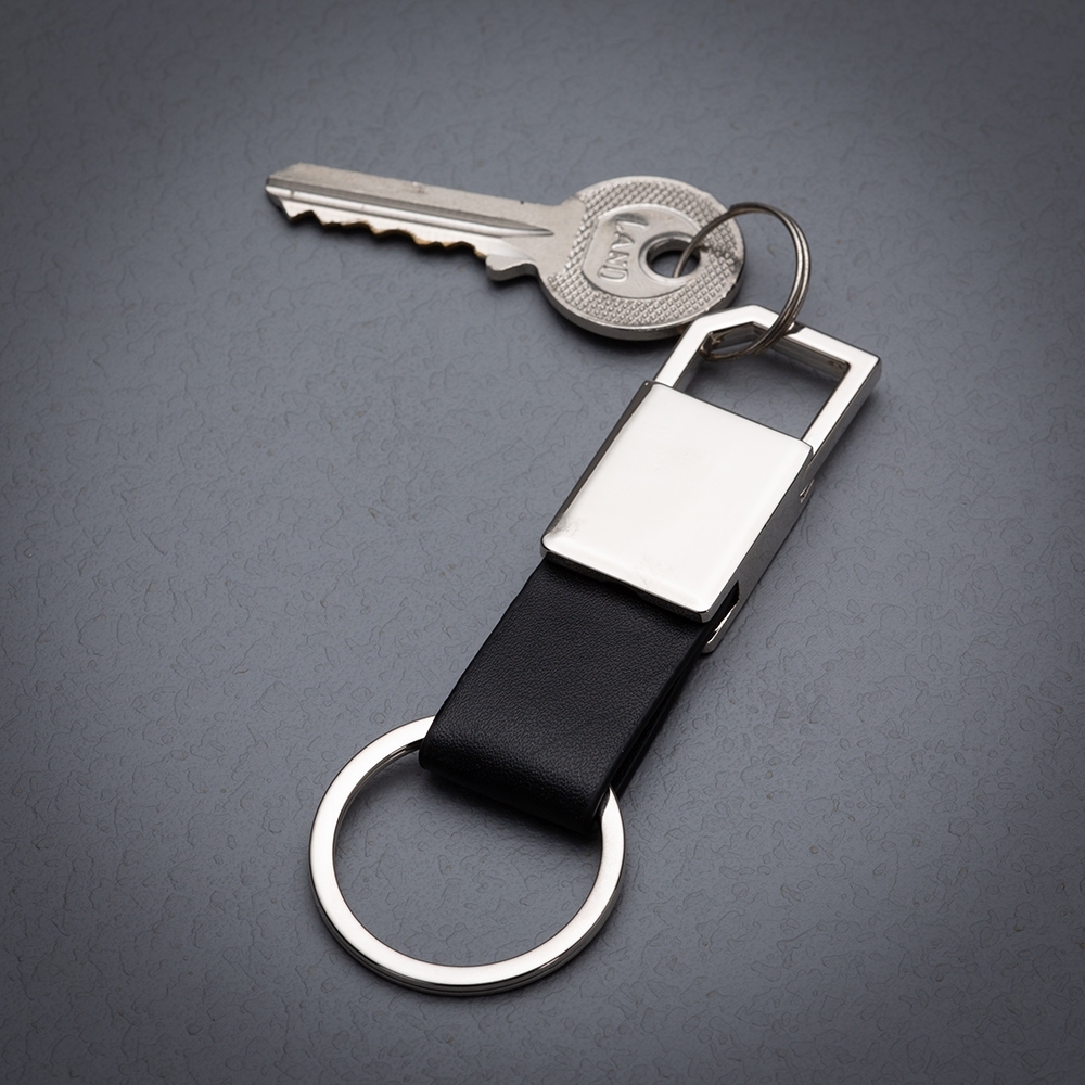 Chaveiro Metal com Couro Personalizado — foto 6