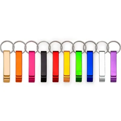 Chaveiro Metal Abridor Cores