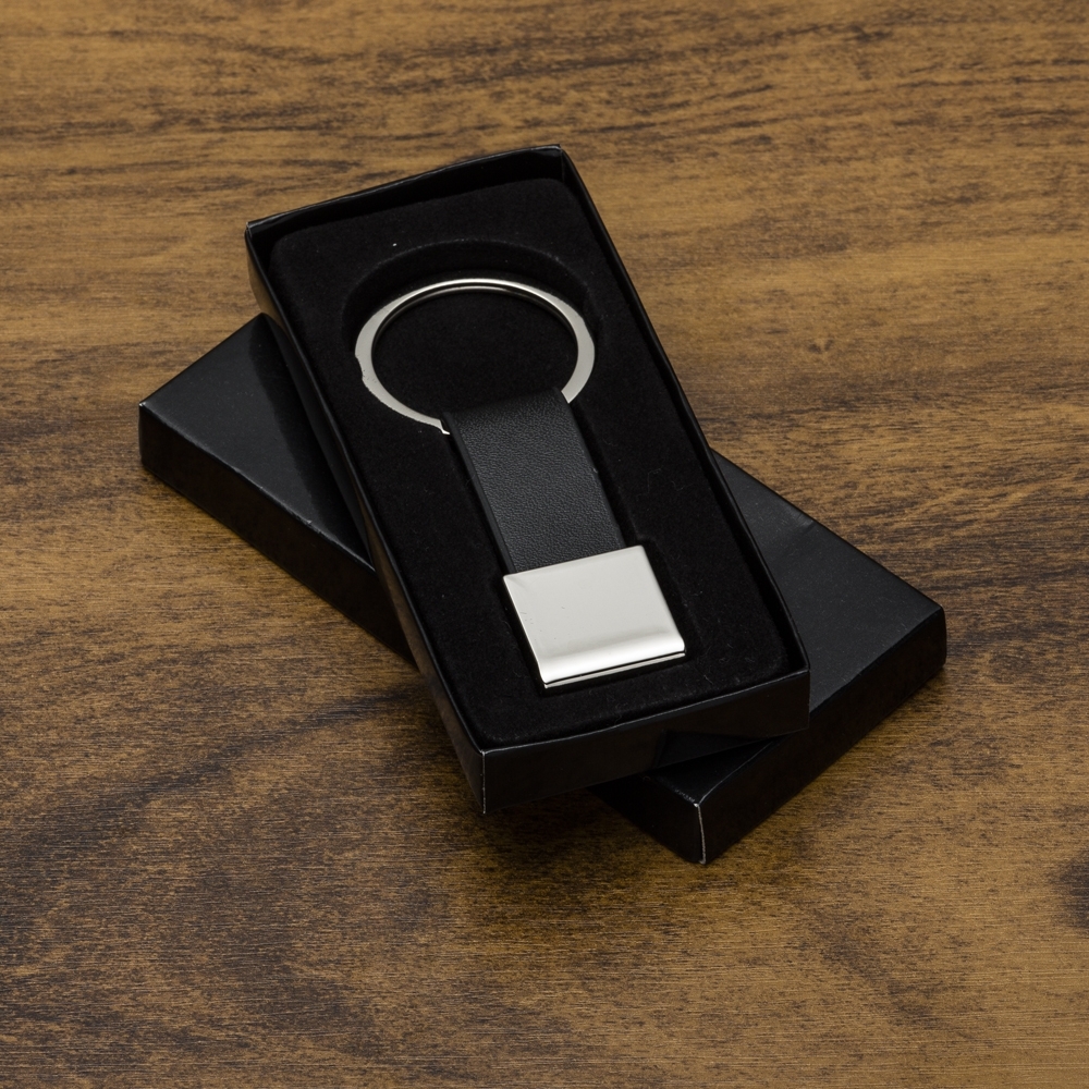 Chaveiro Metal com Couro / 882