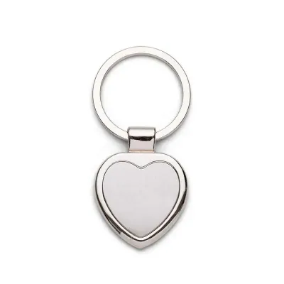 Chaveiro Metal Coracao Personalizado