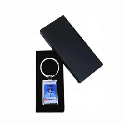 Chaveiro Metalico Com Argola Retangular