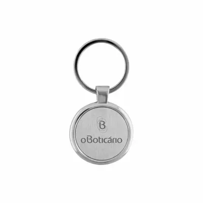 Chaveiro Metalico Redondo