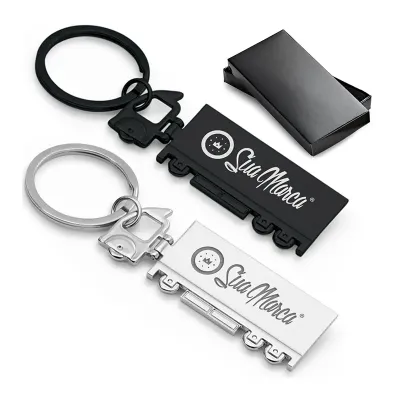Chaveiro Personalizado de Metal Caminhao