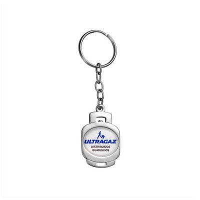 Chaveiro Personalizado em Metal no Formato de Botijao de Gas e o Brinde Personalizado Ideal Para s