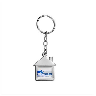Chaveiro Personalizado em Metal no Formato de Casa e o Brinde Personalizado Ideal Para Seu Evento