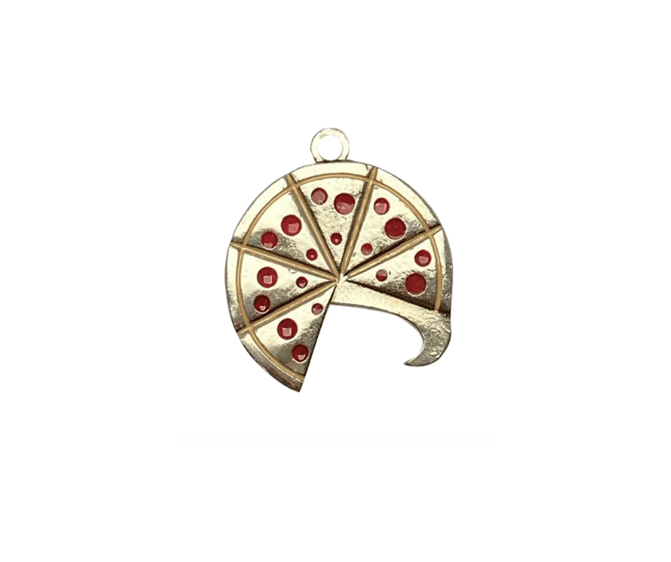 Chaveiro Pizza com abridor