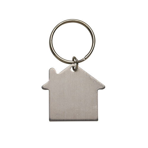 Chaveiro Plaquinha Metálica Casa Personalizado