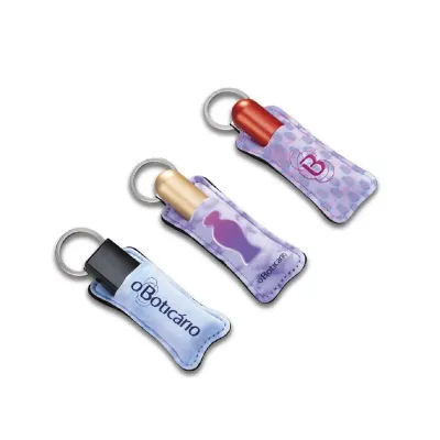 Chaveiro Porta Batom em Neoprene Ap001