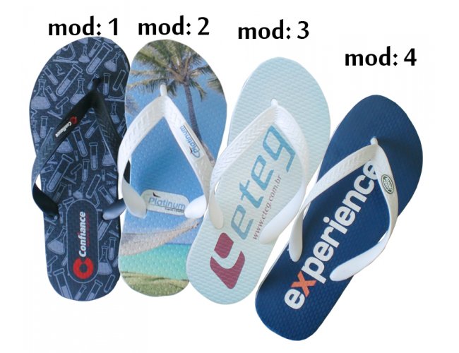 CHI1 – Chinelo de borracha – Personalizado