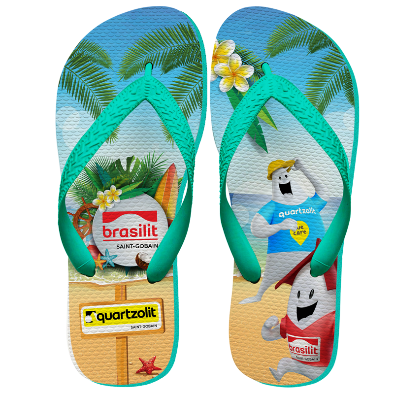 Chinelos Borracha Microporosa