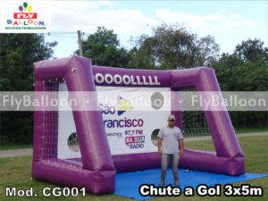Chute no gol inflavel promocional — foto 2