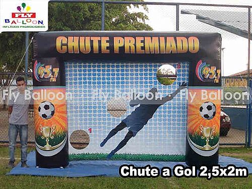 Chute no gol inflavel promocional — foto 3