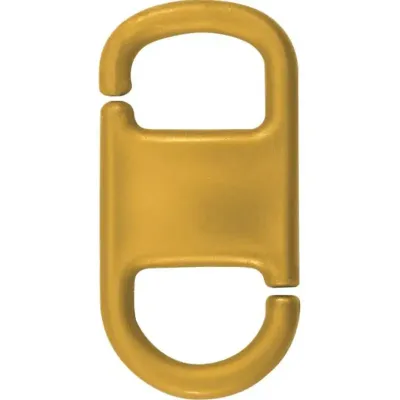 Clipe Caneca Dourado Plastico Premium