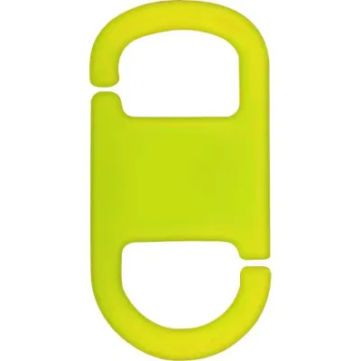 Clipe de Caneca Amarelo Neon Plastico Premium