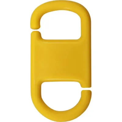 Clipe de Caneca Amarelo Plastico Premium