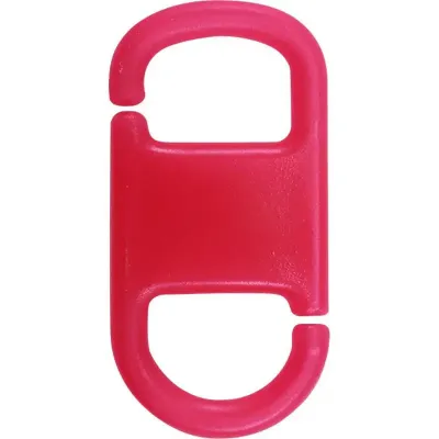 Clipe de Caneca Rosa Neon Plastico Premium