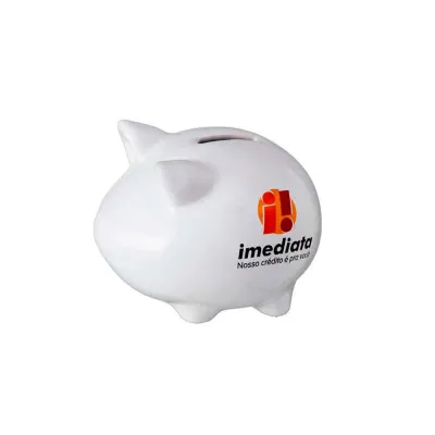 Cofre de Porcelana Porquinho Personalizado