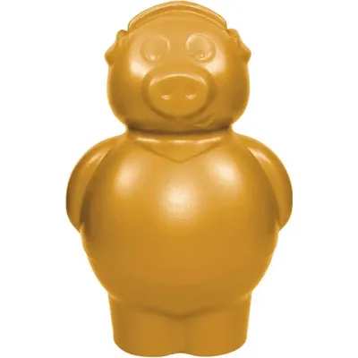 Cofrinho Porquinho Dourado Plastico