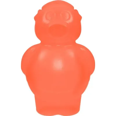 Cofrinho Porquinho Laranja Neon Plastico