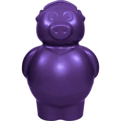 Cofrinho Porquinho Lilas Plastico
