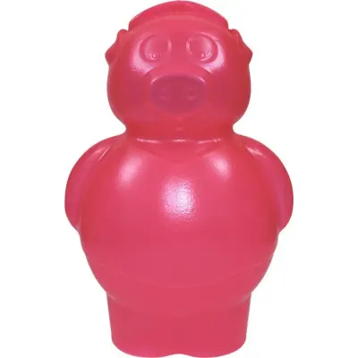Cofrinho Porquinho Rosa Neon Plastico