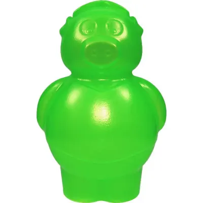 Cofrinho Porquinho Verde Neon Plastico